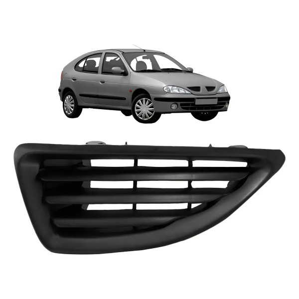 Grade Megane 2000 2001 2002 2003 Preta Sem Friso