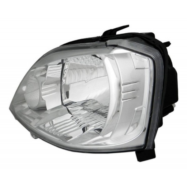 Farol Logan 2011 2012 2013 Cromado