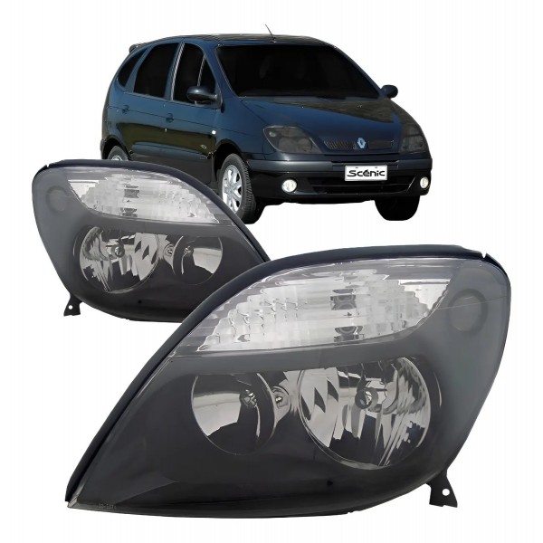 Farol Scenic 2001 02 03 04 05 06 07 08 2009 Mascara Negra