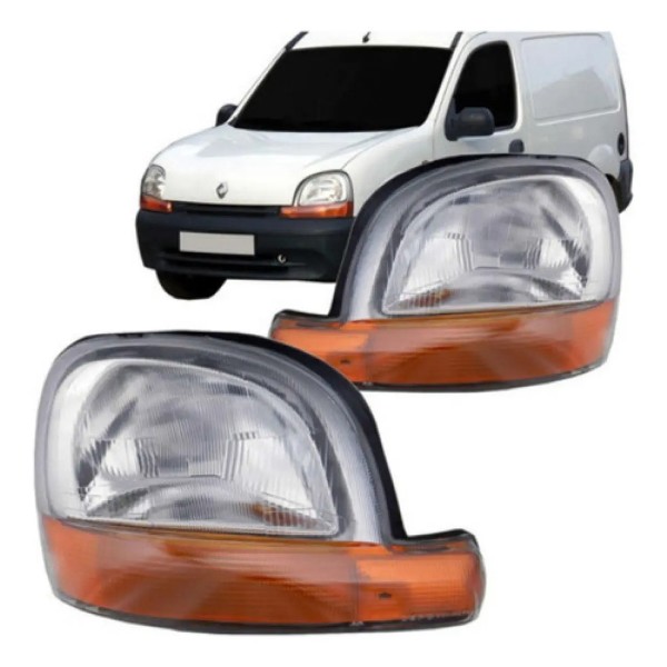 Farol Kangoo 1997 1998 1999 2000 2001 2002 2003 Pisca Ambar