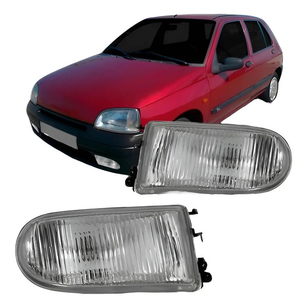 Par Farol Milha Aux Clio Megane 1996 A 1999 Scenic 98 A 00