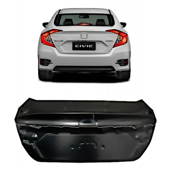 Tampa Traseira Porta Malas Civic 2017 2018 2019 2020 2021