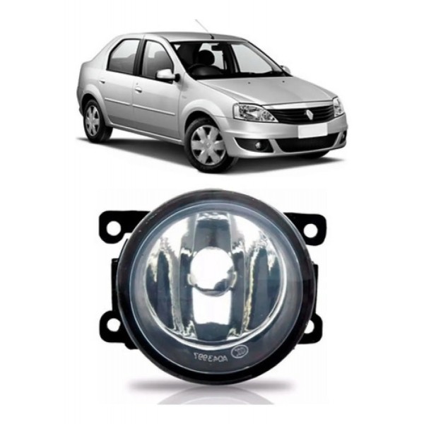 Farol Milha Auxiliar Logan 2010 2011 2012 2013