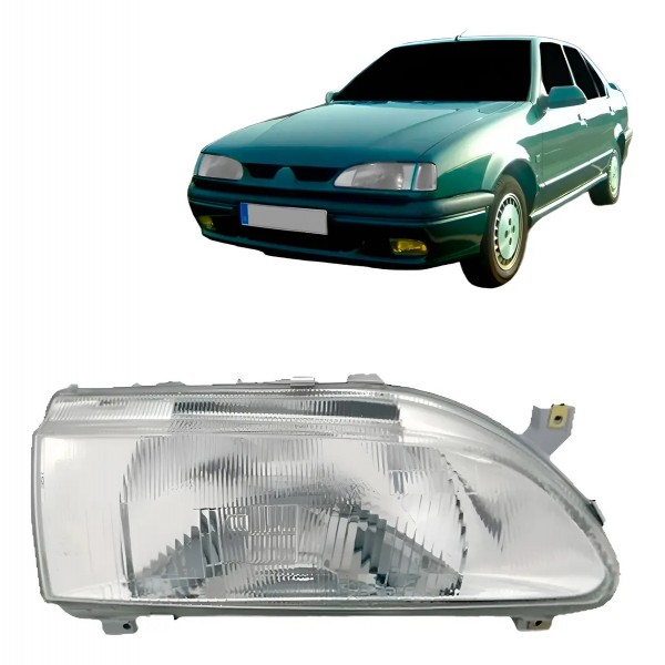 Farol Renault 19 1992 1993 1994 1995 Eletrônico Com Garanti