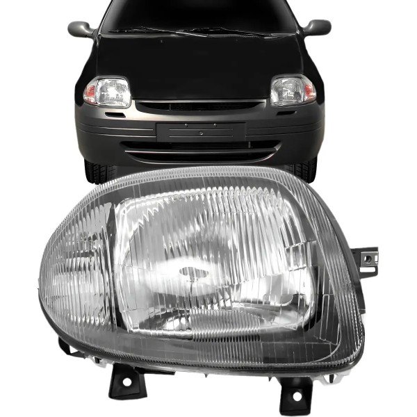Farolete Para Renault Clio 2000 2001 2002 Foco Simples