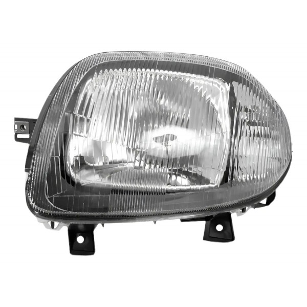 Farol Clio 2000 2001 2002 Foco Simples Para Renault