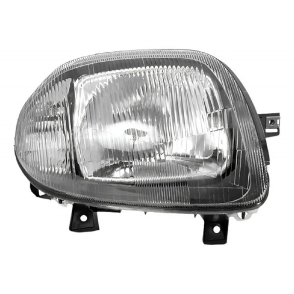 Farol Clio 2000 2001 2002 Foco Simples Para Renault