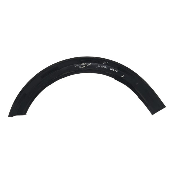 Alargador Paralama Dianteiro Direito Saveiro G7 G8 2018/2021 Preto