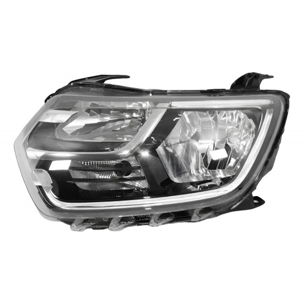 Farol Para Renault Duster 2021 2022 2023 2024 Manual Com Led