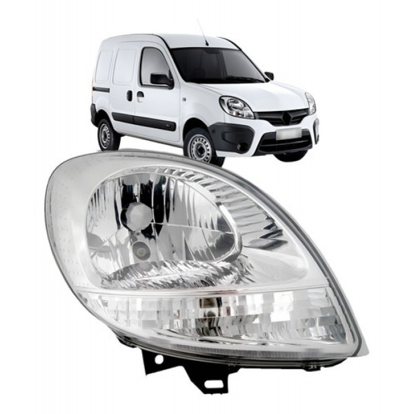 Farol Cristal Kangoo 2008 09 10 11 12 13 14 15 16 17 2018