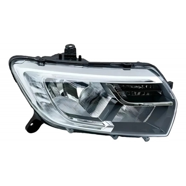 Farol Logan Sandero 2020 2021 Manual Com Led