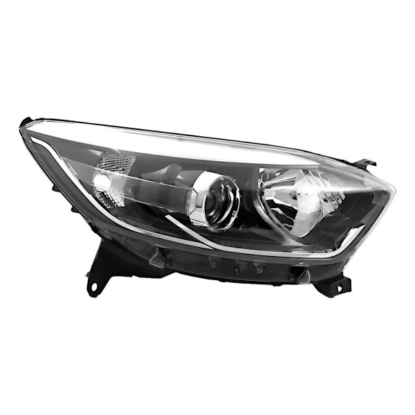 Farol Captur 2017 18 A 2021 Elétrico Friso Cromado Tyc Dire Direito/passageiro