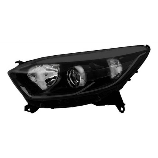 Farol Renault Captur 2017 2018 2019 Eletrico Com Friso Preto
