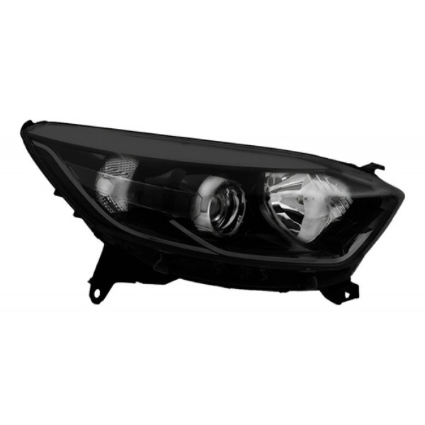 Farol Renault Captur 2017 2018 2019 Eletrico Com Friso Preto