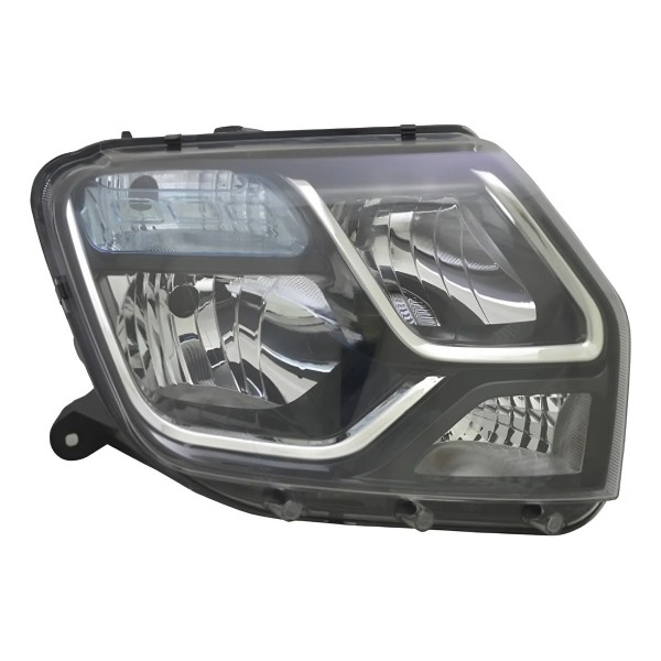 Par Farol Duster 2015 2016 Manual Preto Cupula Azul