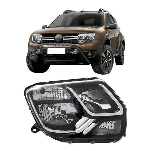 Farol Duster 2015 A 2016 Manual S/ Cúpula