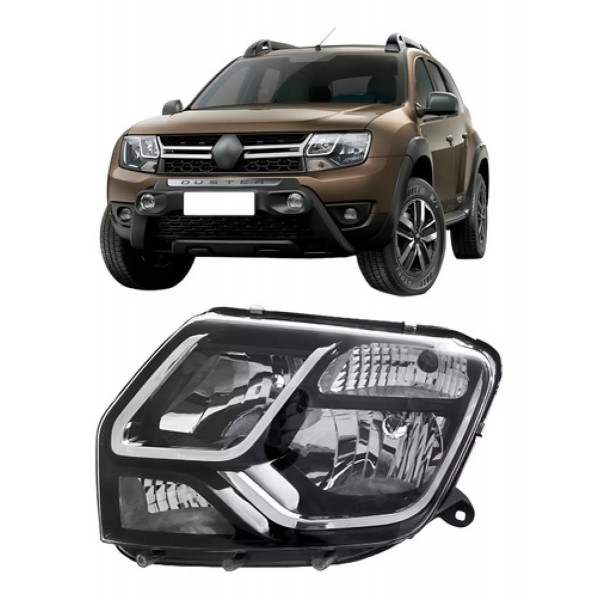 Farol Duster 2015 A 2016 Manual S/ Cúpula