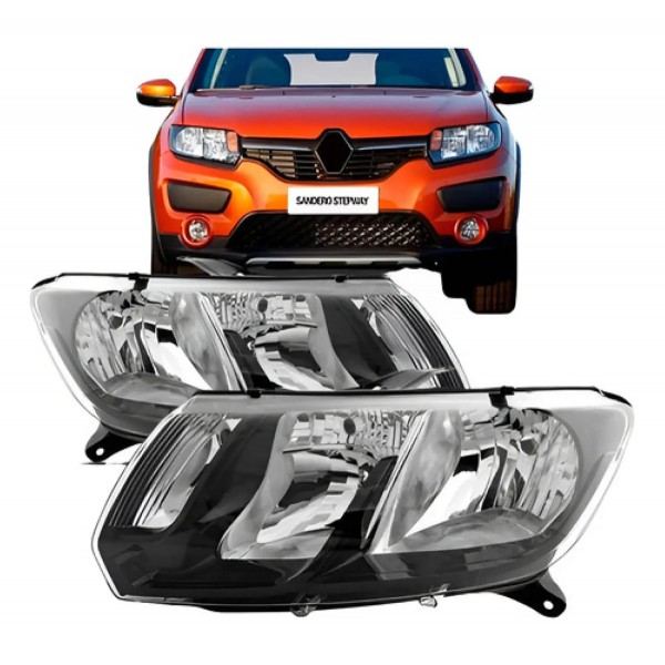 Par Farol Sandero Stepway 2015 2016 2017