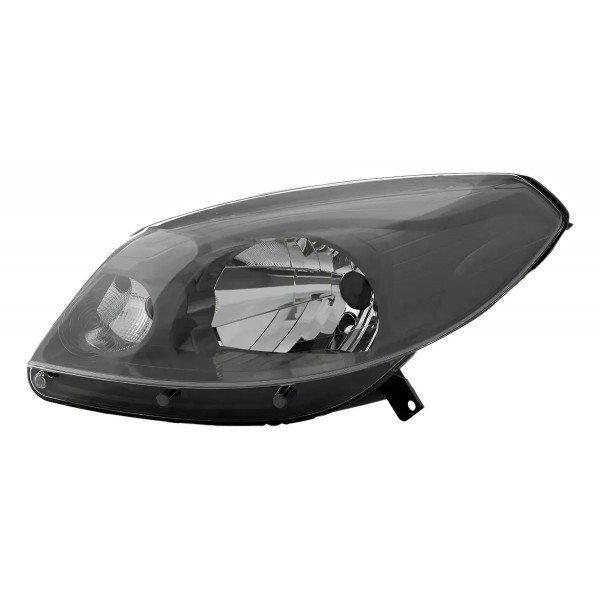 Farol Sandero 2012 2013 2014 Manual Máscara Cinza C/garantia