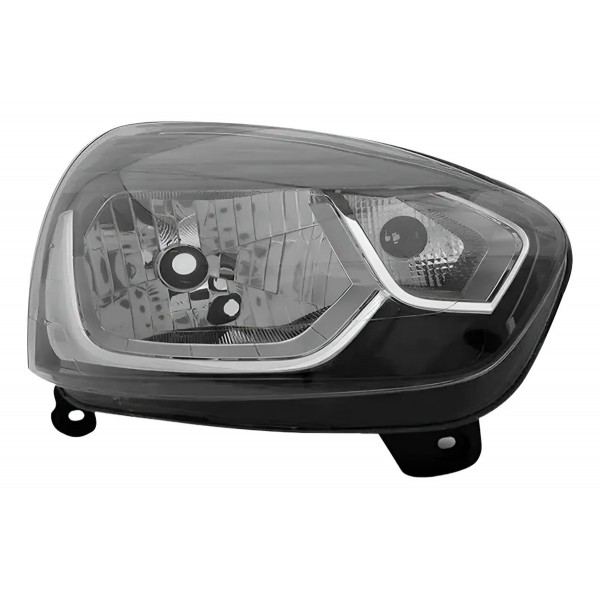 Farol Clio 2013 2014 2015 2016 Manual Máscara Negra