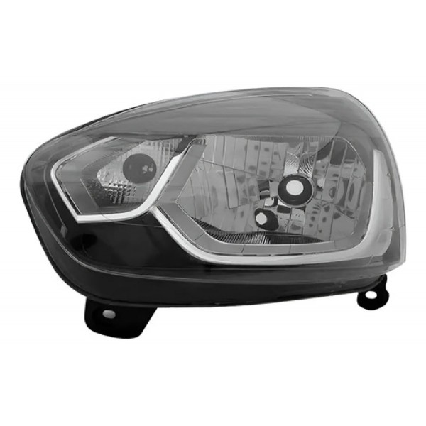 Farol Clio 2013 2014 2015 2016 Manual Máscara Negra