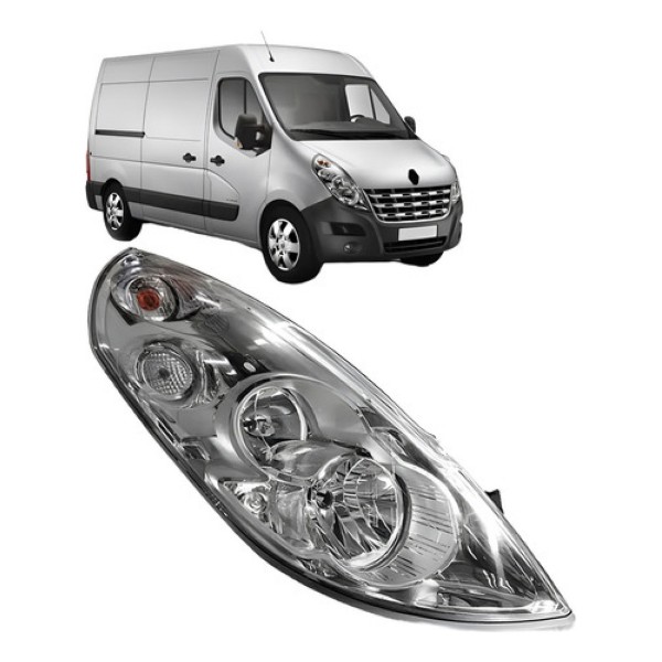 Farol Master 2013 A 2022 Manual Elétrico Sem Auxiliar