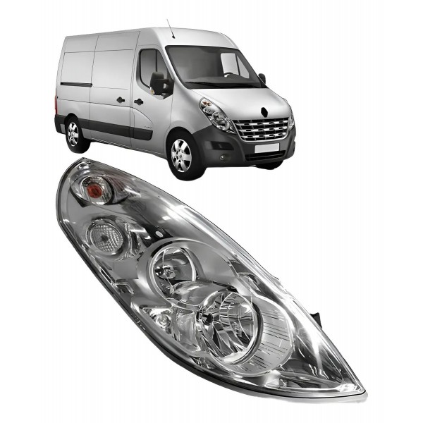 Farol Master 2013 A 2022 Manual Elétrico Sem Auxiliar