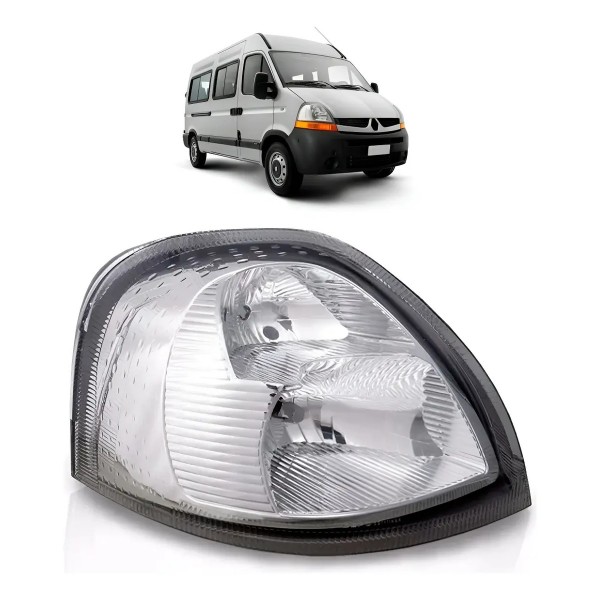Farol Master 2009 2010 2011 2012 Eletrico C/motor