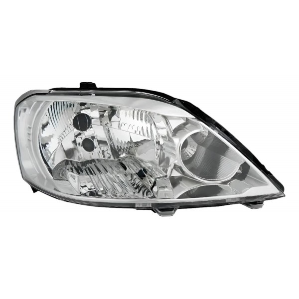 Farol Logan 2011 2012 2013 Cromado Manual