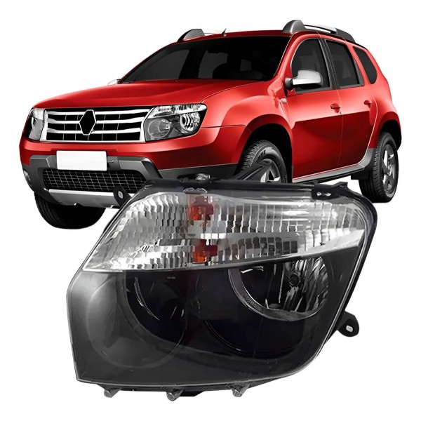 Farol Duster 2010 2011 2012 2013 2014 2015 Fumê Com Garanti