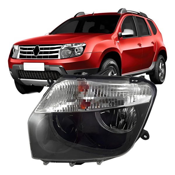 Farol Duster 2010 2011 2012 2013 2014 2015 Fumê Com Garanti
