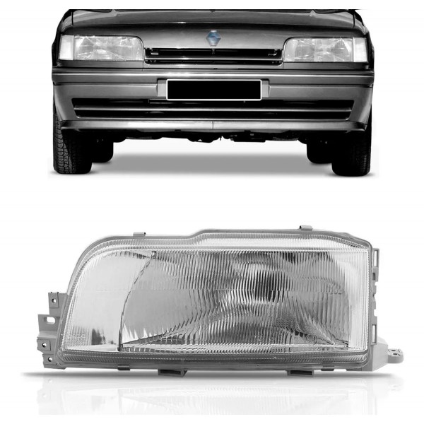 Farol Renault 21 Ii 1989 A 1994 Modelo Original