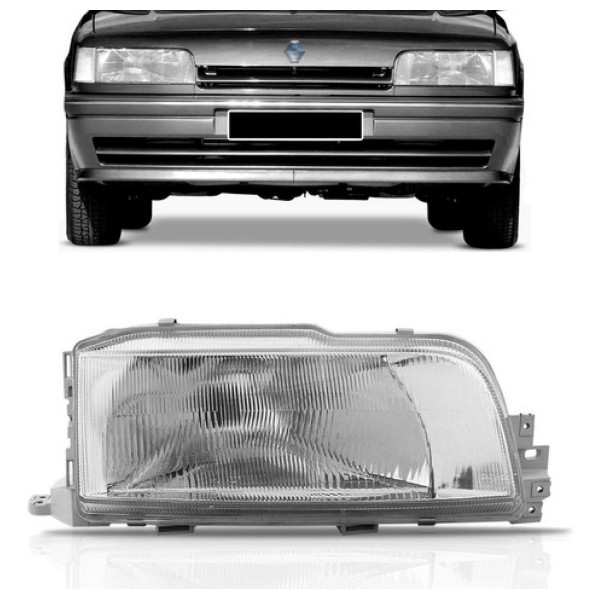 Farol Renault 21 Ii 1989 A 1994 Modelo Original