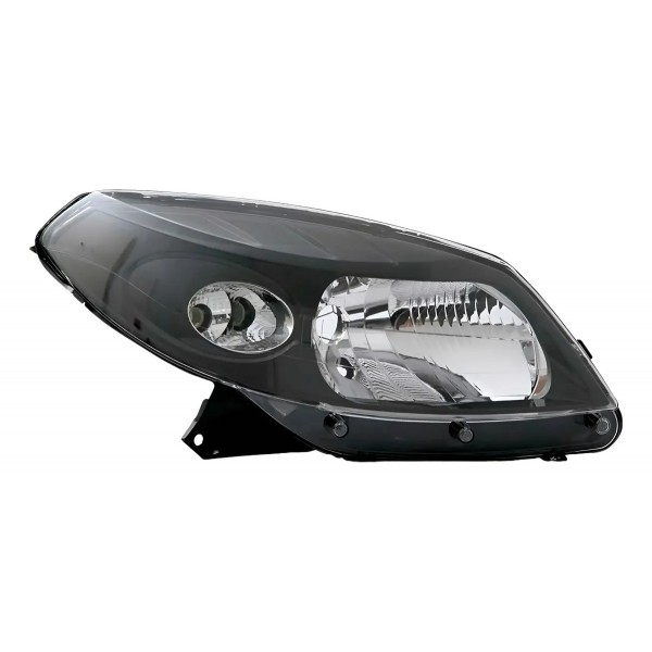 Farol Sandero 2008 2009 2010 2011 Máscara Negra Com Garanti