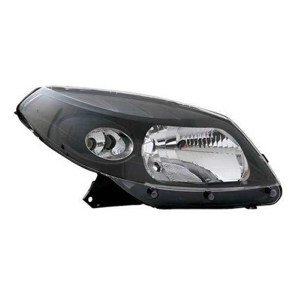 Farol Sandero 2008 2009 2010 2011 Máscara Negra Com Garanti