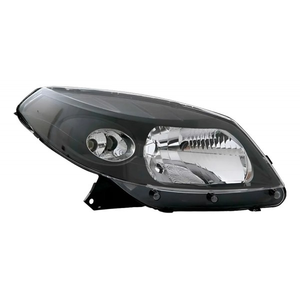 Farol Sandero 2008 2009 2010 2011 Máscara Negra Com Garanti