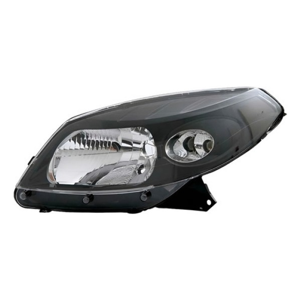 Farol Sandero 2008 2009 2010 2011 Máscara Negra Com Garanti