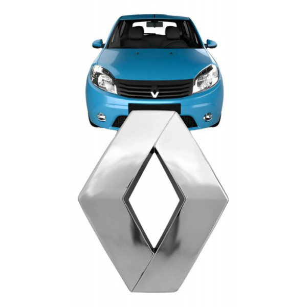 Emblema Grade Radiador Sandero 2008 A 2014 Logan 2012 A 2014