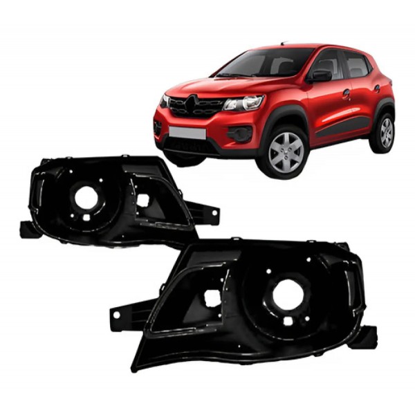 Par Carcaça Farol Kwid 2017 2018 2019 2020 2021