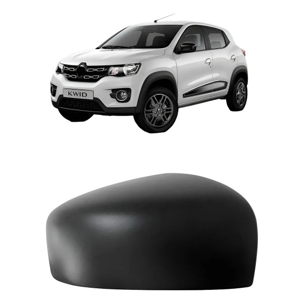 Capa Retrovisor Texturizada Kwid 2017 A 2023
