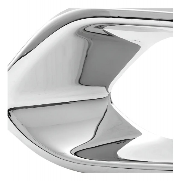 Aro Moldura Renault Logan 2014 2015 2016 2017 2018 Cromado