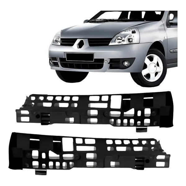 Par Alma Parachoque Dianteiro Clio 2006 A 2011 Sedan & Hatch