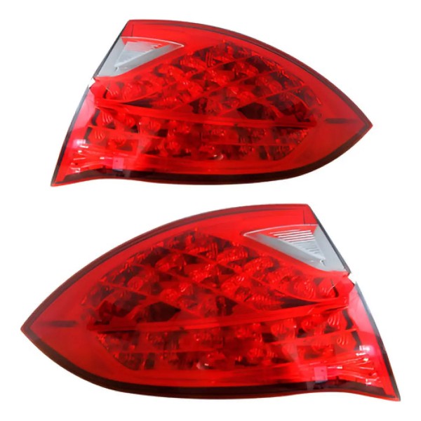 Par Lanterna Traseira Cayenne 2012 2013 2014 Com Led