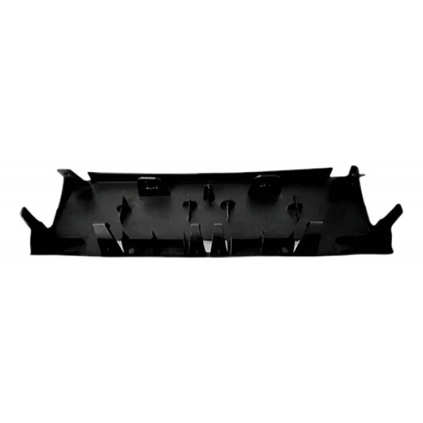 Suporte Placa Peugeot 207 2008 2009 2010 2011 2012 2013 Preto