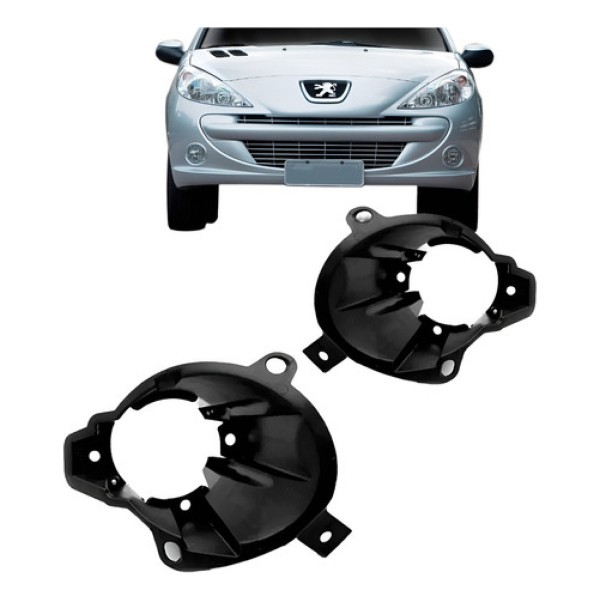 Suporte Farol Auxiliar Peugeot 207 Ano 2008 09 10 11 2012