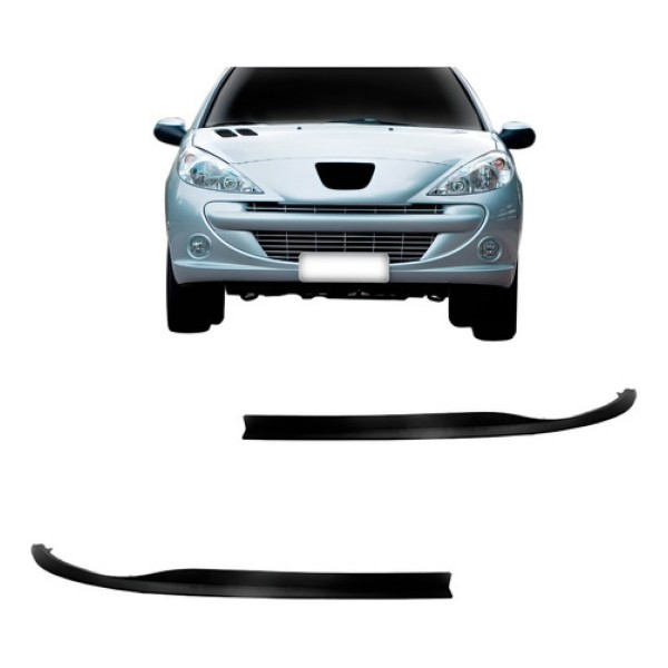 Spoiler Dianteiro Peugeot 207 Ano 2008 09 10 11 2012