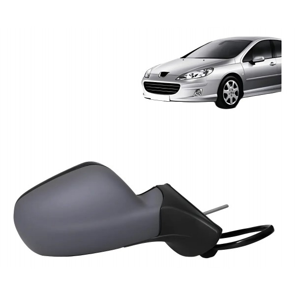 Retrovisor Peugeot 407 Allure 2.0 2005 2006 2007 2008 2009