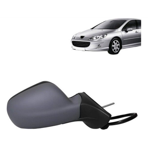 Retrovisor Peugeot 407 2.0 05 A 07 Eletrico Termico Retratil