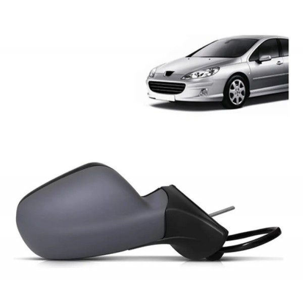 Retrovisor Para Peugeot 407 2.0 05 A 07 Eletrico Retratil