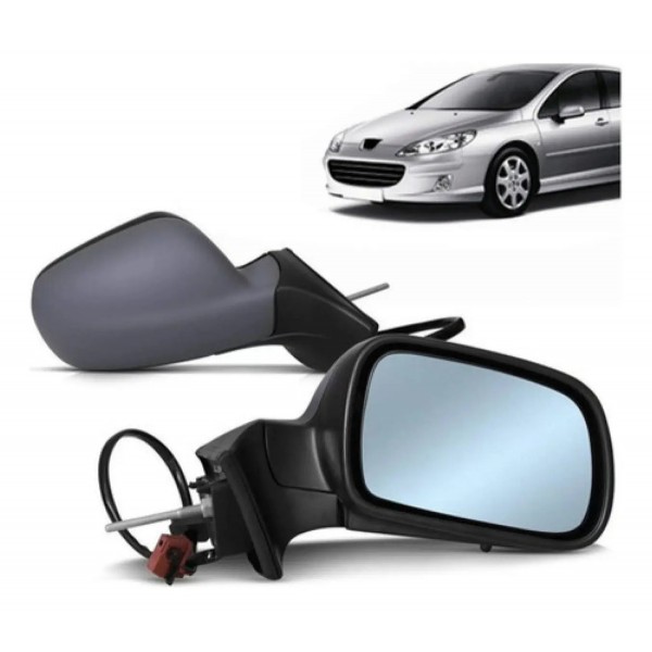 Par Retrovisor Para Peugeot 407 Griffe 3.0 05 2006 07 08 09